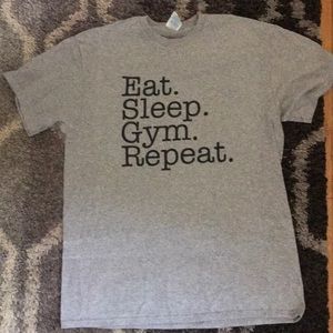 Eat.Sleep.Gym.Repeat t shirt